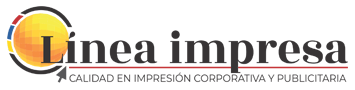logo linea impresa placas metal aluminio impresas para inventario identificacion impresos calidad